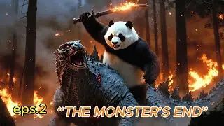 PANDA VS GODZILLA &ndash; Final Battle  The Monster&rsquo;s End
