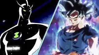 Goku vs alienx fight tamil #anime vs cartoon #god level power review #dragonball #Ben10 