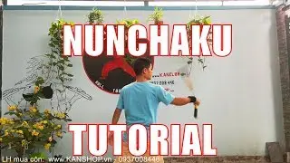 [NUNCHAKU TUTORIAL] Hướng dẫn kỹ thuật loan côn xoay người. Côn nhị khúc. #Nunchaku club