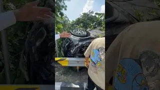 Mohali Accident Scorpio Car live #punjab #mohali