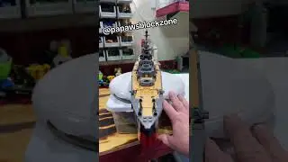 JMBricklayer&rsquo;s The Bismarck Battleship 1:300 Scale | 2573+PCS Military Warship Building Blocks Set