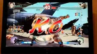 SSF4: rockhowar(Chun li) vs ŻYLETA(Zangief)