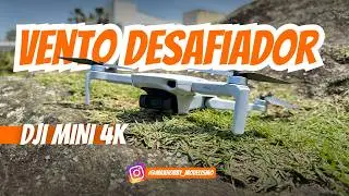 DJI Mini 4K | Voo com Ventos Fortes no Litoral de Guarujá SP