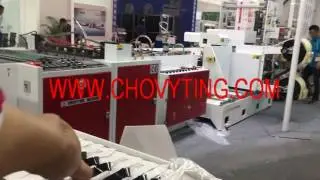 [CHOVYTING]CW-800STL 130pcs/min super high soft loop handle bag making machine