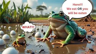 The Unbelievable Life of the African Bullfrog. EAT OR BE EATEN.
