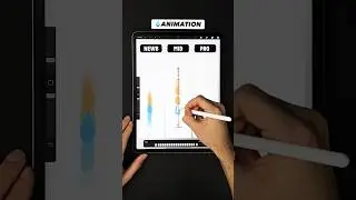 3 уровня анимации 💧drop #animation #procreate