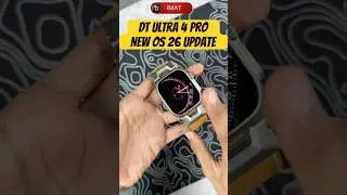 DT Ultra 4 Pro NEW OS 26 UPDATE | BEST APPLE WATCH ALTERNATIVE YET? #dtultra4pro
