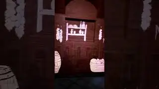 #Анимация_на_стене_музея_Василия_Львовича#мир #shorts #video #news #viral #moskow #live #games #news