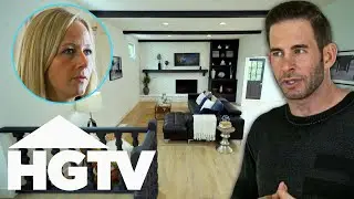 Tarek Helps Flippers Bring Natural Light To A Dark Family Room | Flipping 101 With Tarek El Moussa