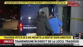 Fetiță de doi ani, moartă la dentist după anestezie
