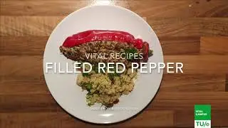 TU/e Vital Recipe - Filled red pepper