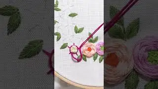 SPIDER WEB ROSE STITCH EMBROIDERY&hellip;