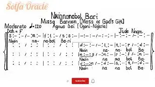 Nwin naanabol Bari (Lamb of God) Agnus Dei - Jude Nnam | Our Lady's Choir Rumuepirikom. ( Q.A.C.C).