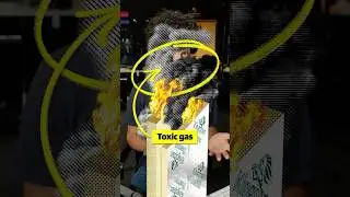 This common building material is deadly when it burns #construction #fire #safety