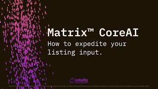 CoreAI - How To Expedite Your Matrix Listing Input