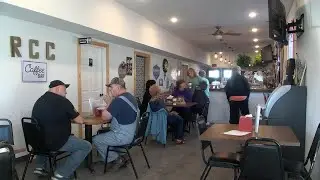 Healthcare worker cares for Verdigre&rsquo;s needs with Reiman Coffee Co.