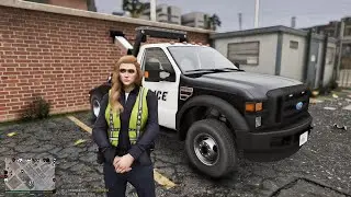 GTA 5 LSPDFR Let's Play As LAPD Heavy Tow Operator on Duty – Ford F-550