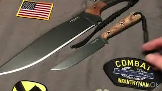 Condor Atrox and Skirmish, Two Fixed Blade&rsquo;s Made For War El Salvador 🇸🇻