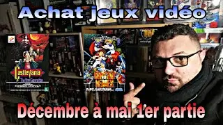 Achat Collection : Les rentr&eacute;es de jeu depuis d&eacute;cembre