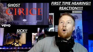 First Time Hearing!! Ghost - Cirice (Official Music Video) | REACTION!!!!