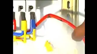 Automatic fire suppression system for electrical panel