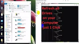 How to Make an Auto-Refreshing Tree | Refresh all Drives on your Computer just 1 click