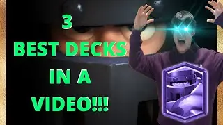 MEGA RAGE CHALLENGE:BEST DECKS TO WIN! (FAST!) [LEGEND DECKS]