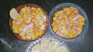 Spicy chatpati Corn chaat #MakkaChat