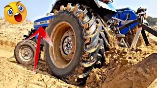 Sonalika Di 750 Power Performance in land leveler || सोनालिका डी आई 750 ने दिया गोडी में पूरी ताक़त