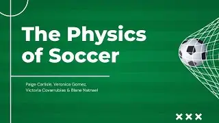 The Physics of Soccer
