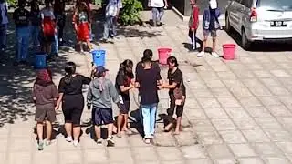 Lomba keseimbangan Air.... 17 Agustus 2018 SMA Frater Makassar
