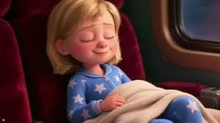 Sleepy Train Song 🚆🌙 | Calming Lullaby for Kids | @Minii-q7w  Kids TV