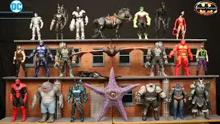 Видеообзор всей коллекции фигурок McFarlane DC Multiverse Collect To Build A Figure Waves.