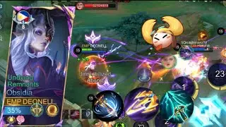 NEW OBSDIA BEST BUILD 2025!! - 100% CRIT DAMAGE ONE SHOT - NEW HERO OBSIDIA MLBB
