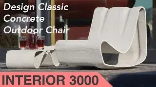 Loop Concrete Outdoor Chair by Willy Guhl &ndash; A Modern Design Classic