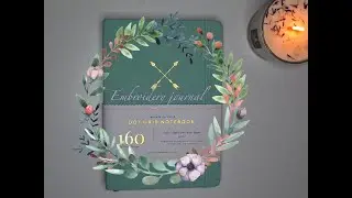 March 2023 Embroidery BuJo Update 🧵