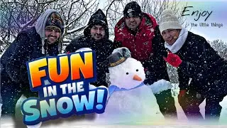 Fun In The Snow ❄️Snow In Croatia@Pranuvab_Tube11 