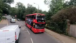 London BUS Ride 🇬🇧 Route 65 - KINGSTON to EALING BROADWAY via Petersham, Richmond, Kew, Brentford 🚌