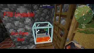 FTB Unstable | Iron Farm Easy Villagers | EP 3