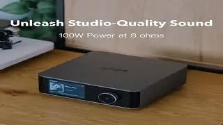 Обзор усилителя WiiM Amp Ultra с голосовым пультом дистанционного управления мощностью 100 Вт для...