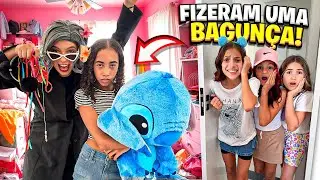 A MENINA QUE NÃO GOSTA DA JÉSSICA E A VIZINHA ESTRANHA INVADIU NOSSA CASA*levou o Stitch ￼