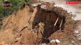 HURRICANE MELISSA DESTROY MAIN ROADS IN TRELAWNY #jamaica #hurricanemelissa #trelawny #help #viral