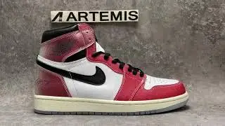 Trophy Room x Air Jordan 1 Retro High OG SP 'Chicago' REAL VS FAKE