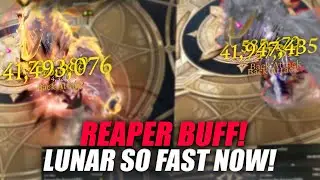 1560 Lunar REAPER Attack Speed Buff Comparison Before/After Side by Side | Lost Ark: PvE