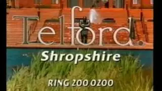 TELFORD shropshire promo tv advert  1987  TVS  ITV SOUTH  HD