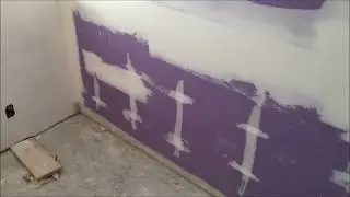 Soundproofing Drywall, Curved ceilings ,Flush Baseboard Project