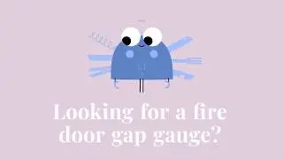 Buy a fire door gap gauge from AEGIS!