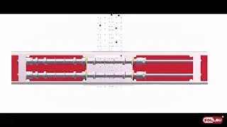 Two-sided magnetic grate separator with fully automatic and continuous cleaning MSSO-AC - SOLLAU
