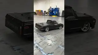 Vaterra v100 Chevrolet c10 pickup rc car drive by #rc #rccar #drift #vaterra #v100 #chevrolet #c10
