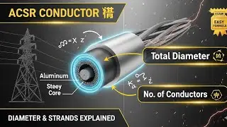 ACSR Conductor Explained: How to Find Diameter & Number of Wires